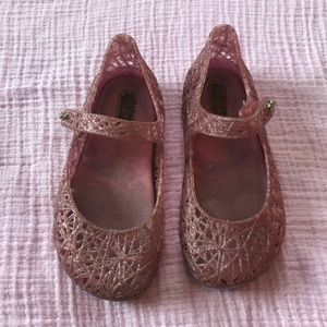 Pink zig zag mini melissa